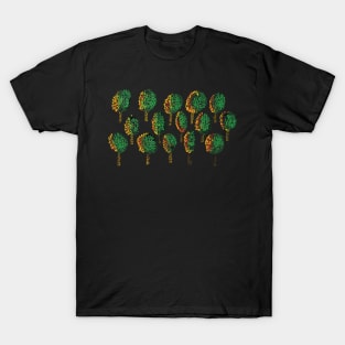 Cross stitch trees T-Shirt